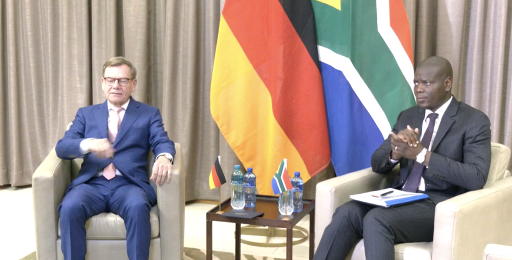 SA, Germany find common ground on international law amid global conflicts